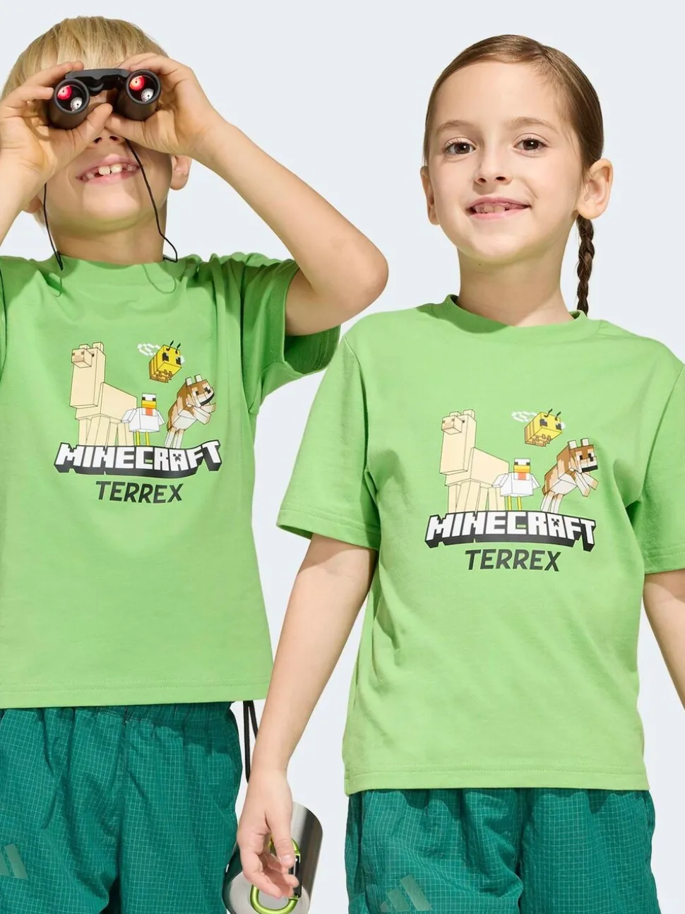 adidas Green Minecraft Terrex T-Shirt