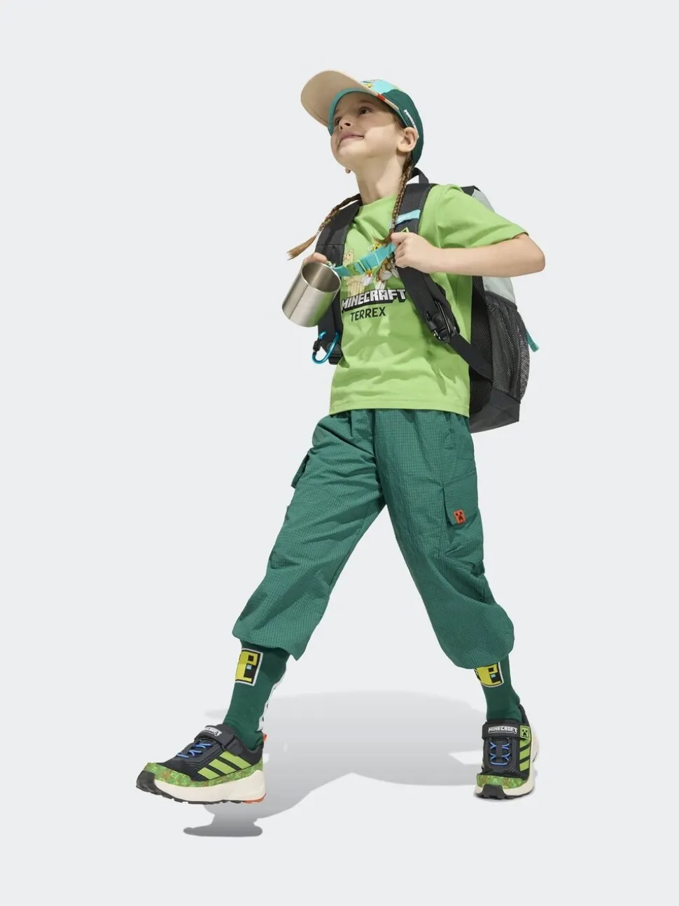 adidas Green Minecraft Terrex T-Shirt