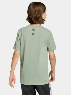 adidas Green Minecraft Training Climacool T-Shirt
