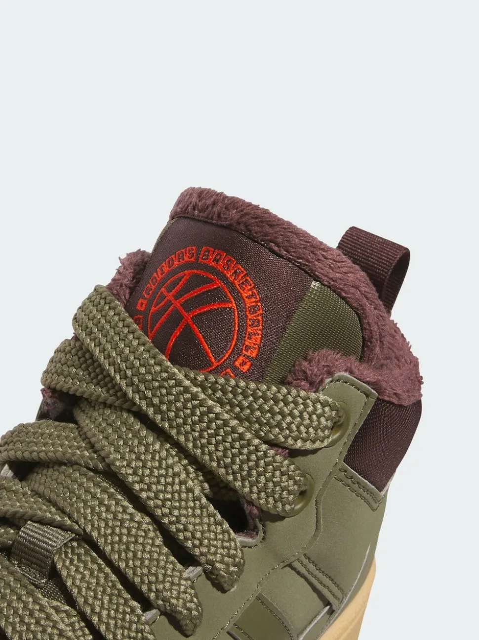 adidas Green Rapid Court Mid Winterized Shoes