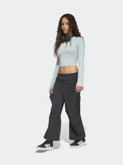 adidas Green Techfit Long Sleeved T-Shirt