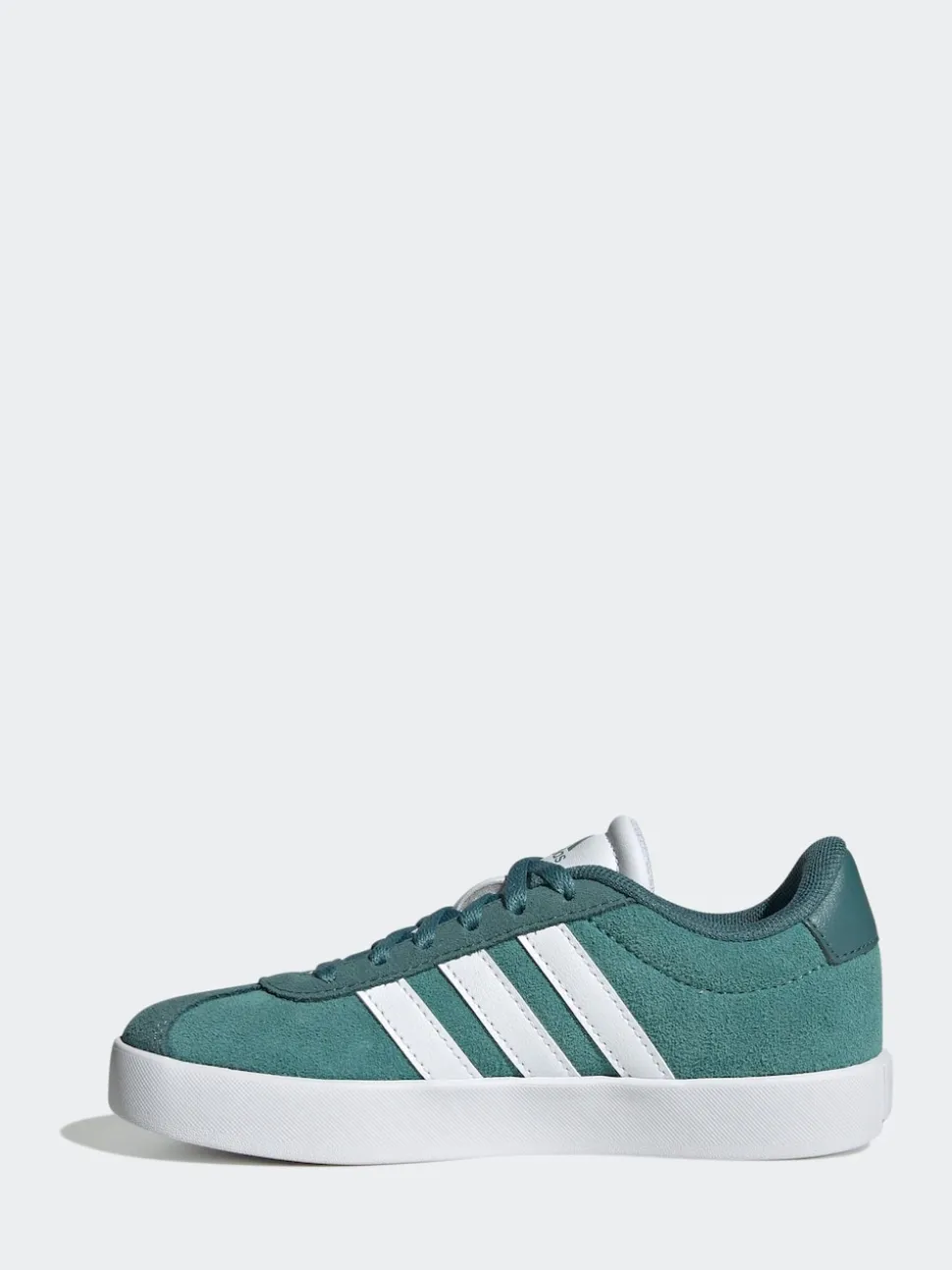 adidas Green VL Court 3.0 Lace Kids Trainers