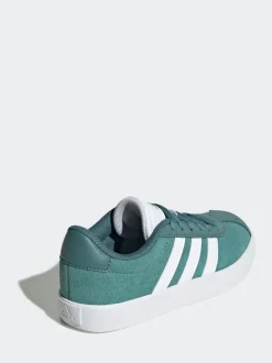 adidas Green VL Court 3.0 Lace Kids Trainers