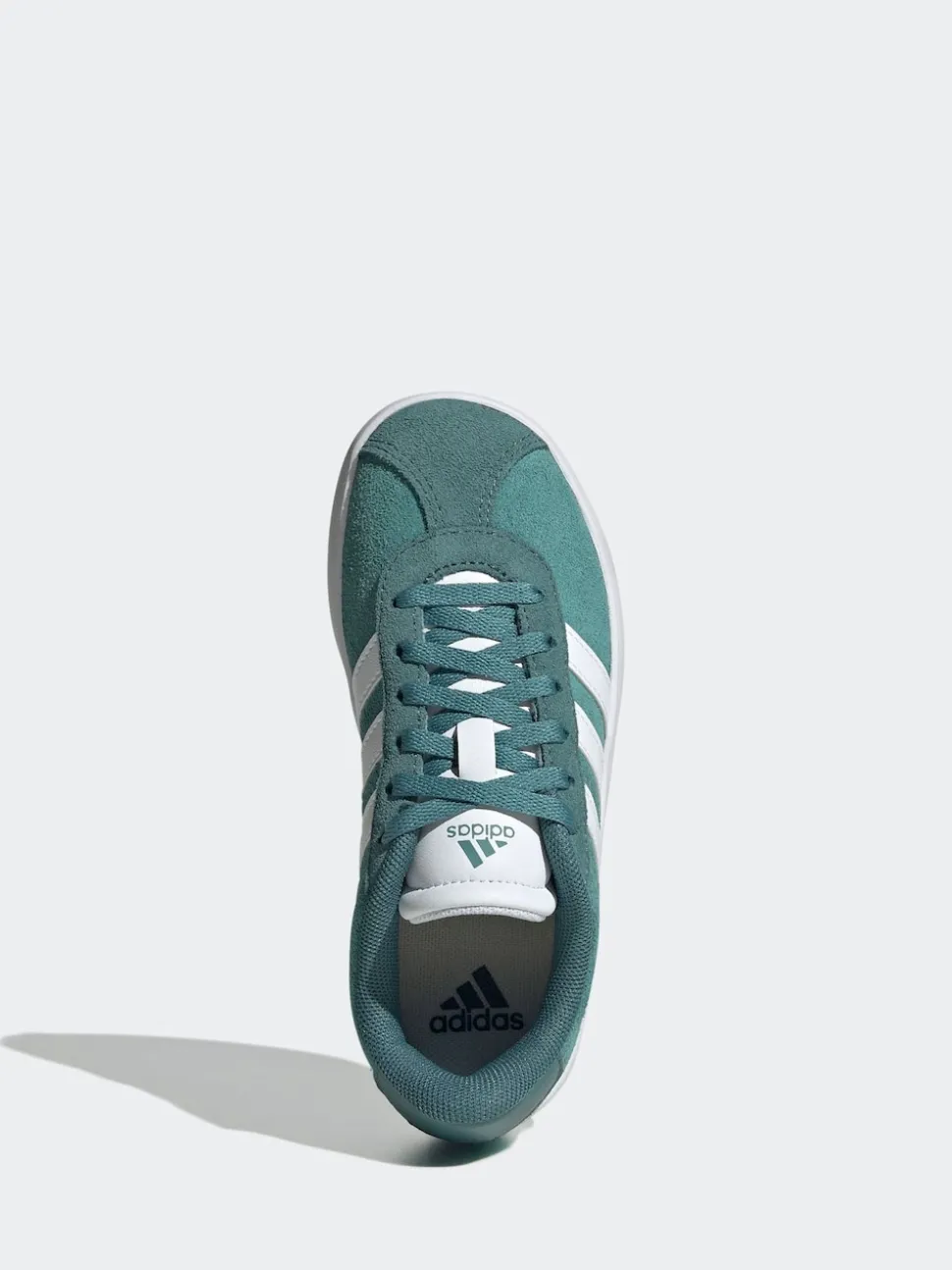 adidas Green VL Court 3.0 Lace Kids Trainers