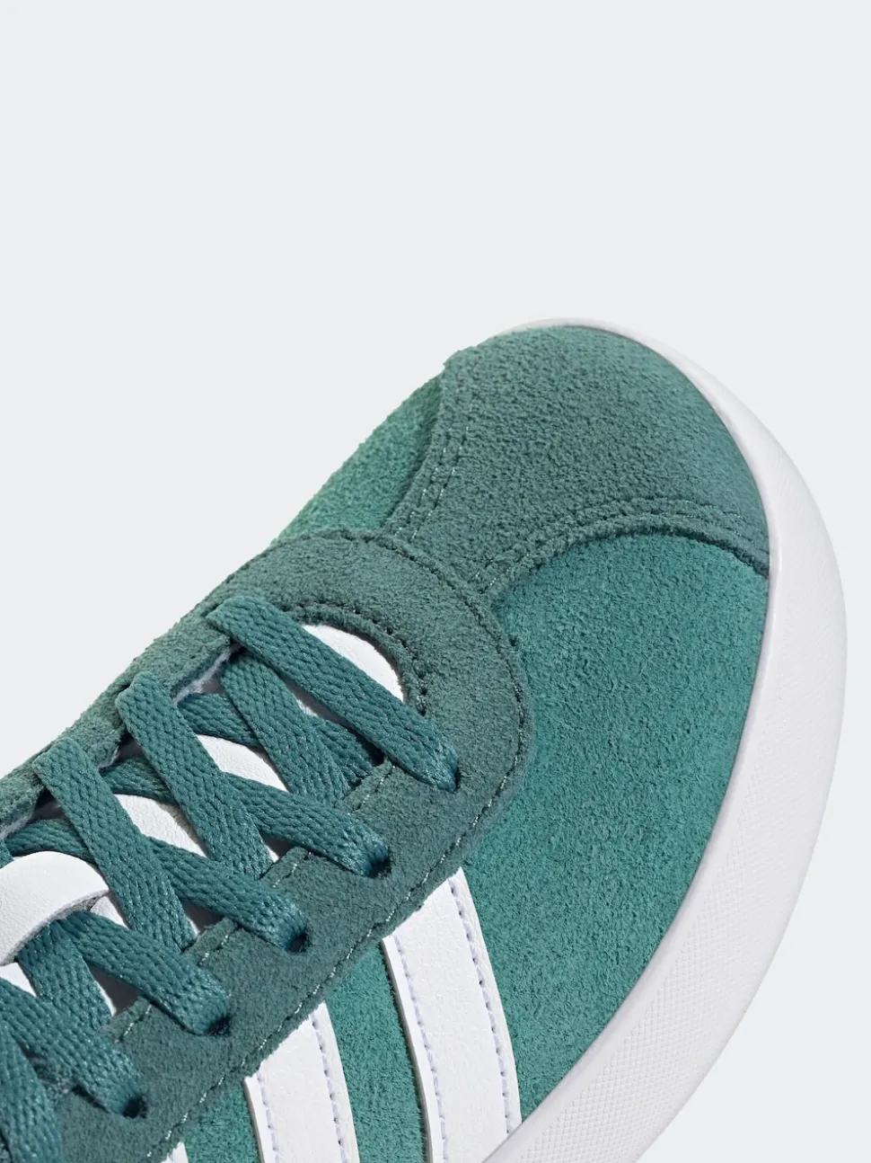 adidas Green VL Court 3.0 Lace Kids Trainers