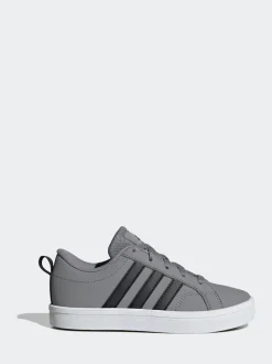 adidas Grey/Black VS Pace 2.0 Lace Kids Trainers