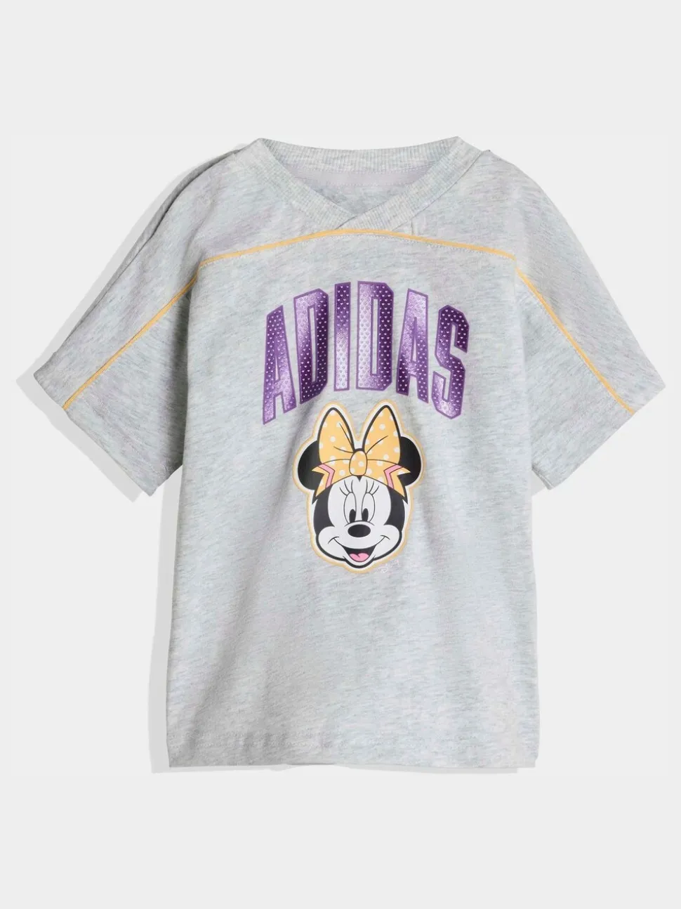 adidas Grey Disney Minnie Mouse T-Shirt and Shorts Infant Set
