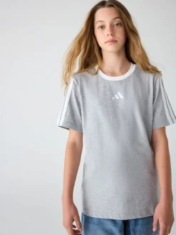 adidas Grey Essentials Kids T-Shirt