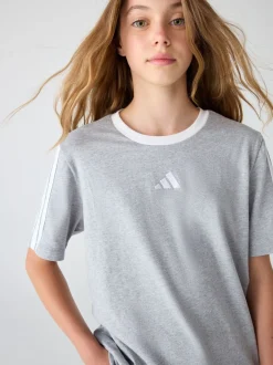adidas Grey Essentials Kids T-Shirt