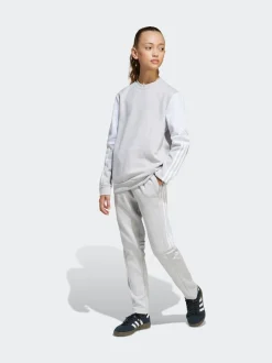 adidas Grey Squadra 25 Crewneck Kids Sweatshirt