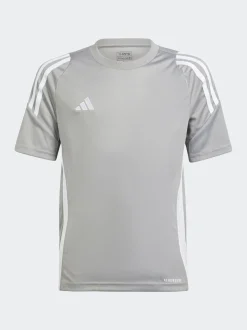 adidas Grey Tiro 24 Kids Jersey