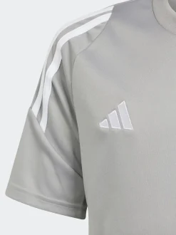 adidas Grey Tiro 24 Kids Jersey