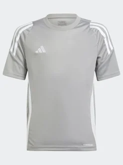 adidas Grey Tiro 24 Kids Jersey