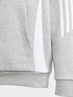 adidas Grey Tiro 24 Kids Sweat Hoodie