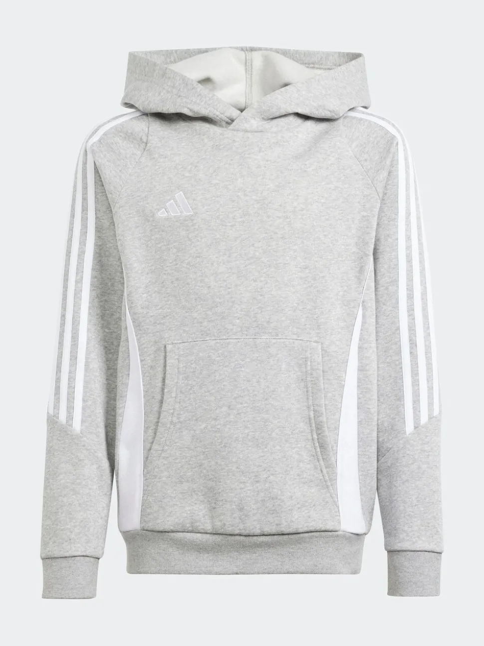 adidas Grey Tiro 24 Kids Sweat Hoodie