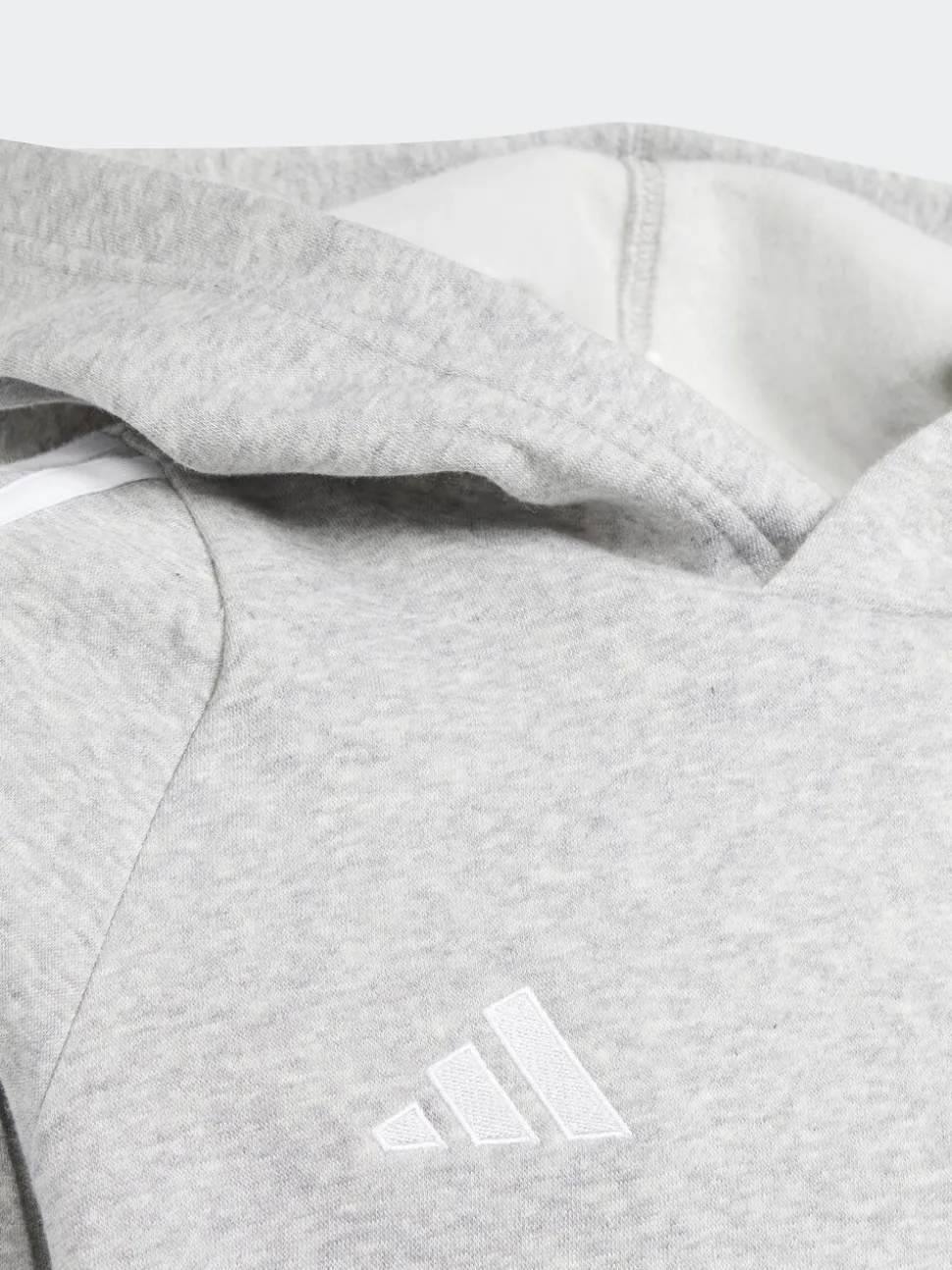 adidas Grey Tiro 24 Kids Sweat Hoodie