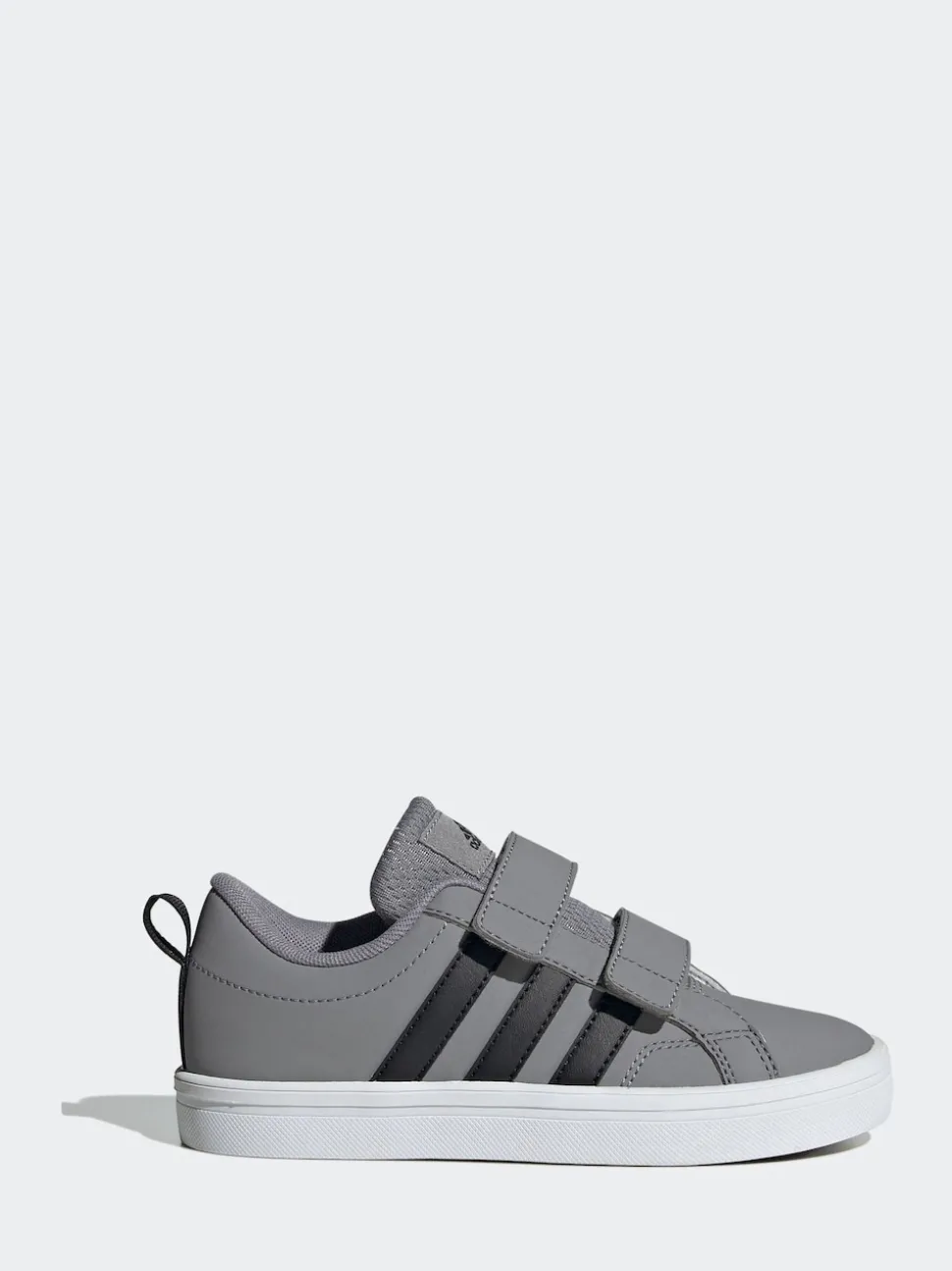 adidas Grey VS Pace 2.0 Hook and Loop Kids Trainers