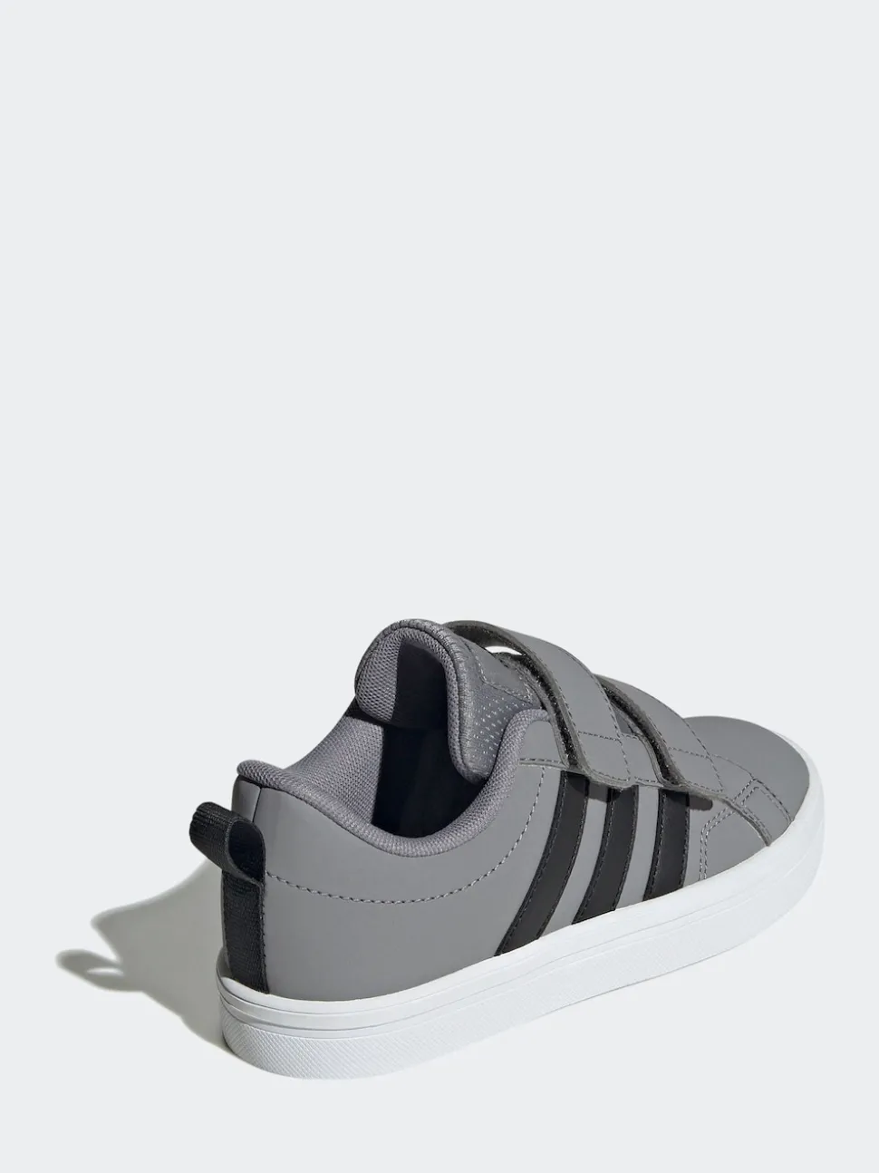adidas Grey VS Pace 2.0 Hook and Loop Kids Trainers