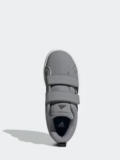 adidas Grey VS Pace 2.0 Hook and Loop Kids Trainers