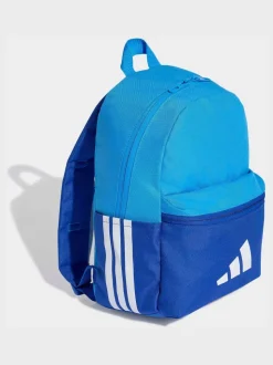 adidas Light Blue 3 Bar Kids Backpack