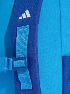 adidas Light Blue 3 Bar Kids Backpack