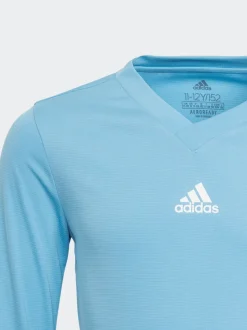 adidas Light Blue Team Base T-Shirt