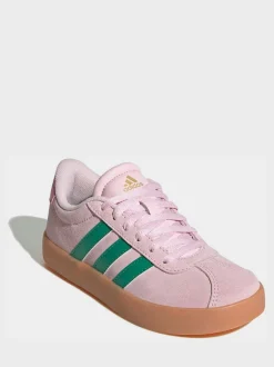 adidas Light Pink VL Court 3.0 Trainers
