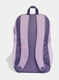 adidas Light Purple Kids 3 Stripe Backpack