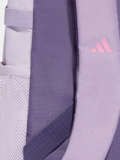 adidas Light Purple Kids 3 Stripe Backpack