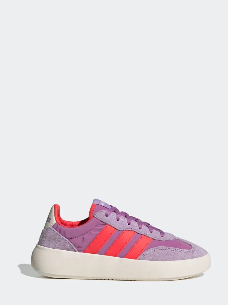 adidas Lilac/Orange Barreda Decode Lace Junior Trainers