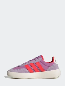 adidas Lilac/Orange Barreda Decode Lace Junior Trainers
