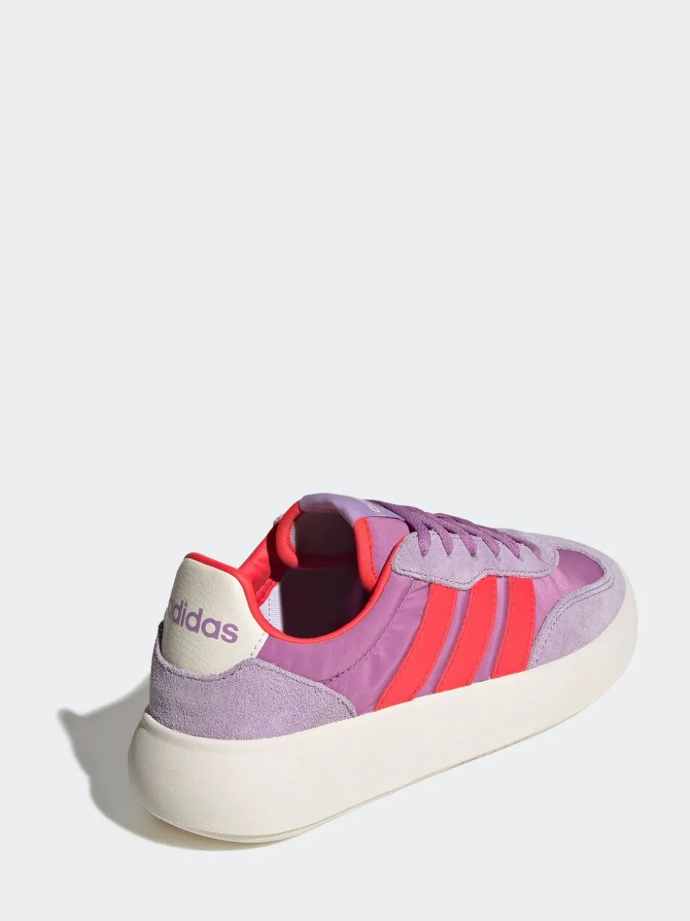 adidas Lilac/Orange Barreda Decode Lace Junior Trainers