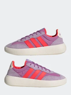 adidas Lilac/Orange Barreda Decode Lace Junior Trainers