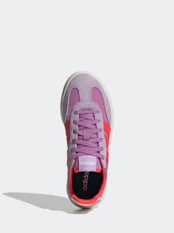 adidas Lilac/Orange Barreda Decode Lace Junior Trainers