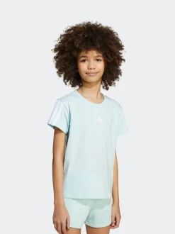 adidas Mint Green Essentials Kids T-Shirt