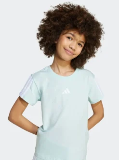 adidas Mint Green Essentials Kids T-Shirt
