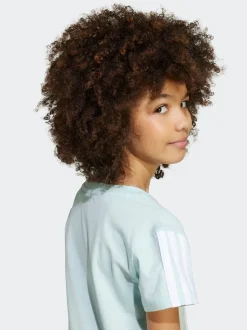 adidas Mint Green Essentials Kids T-Shirt
