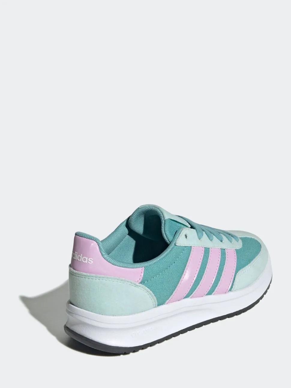 adidas Mint/Lilac Run 70s 2.0 Lace Junior Trainers