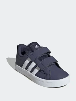 adidas Navy Blue VS Pace 2.0 Hook and Loop Kids Trainers