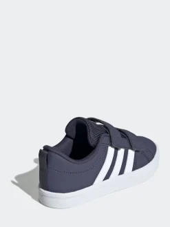 adidas Navy Blue VS Pace 2.0 Hook and Loop Kids Trainers