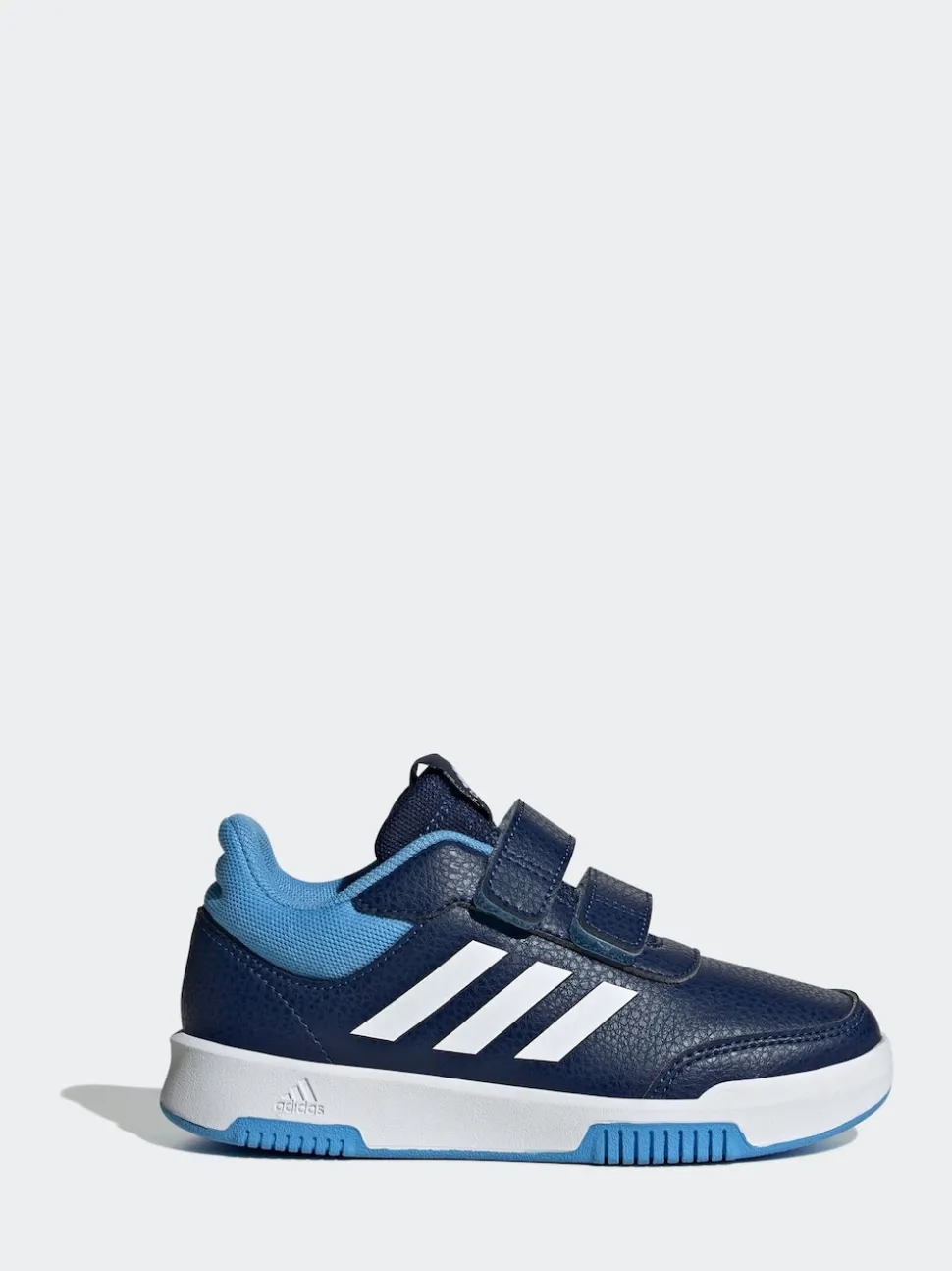 adidas Navy/Blue/White Hook and Loop Tensaur Kids Trainers
