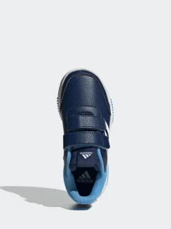adidas Navy/Blue/White Hook and Loop Tensaur Kids Trainers