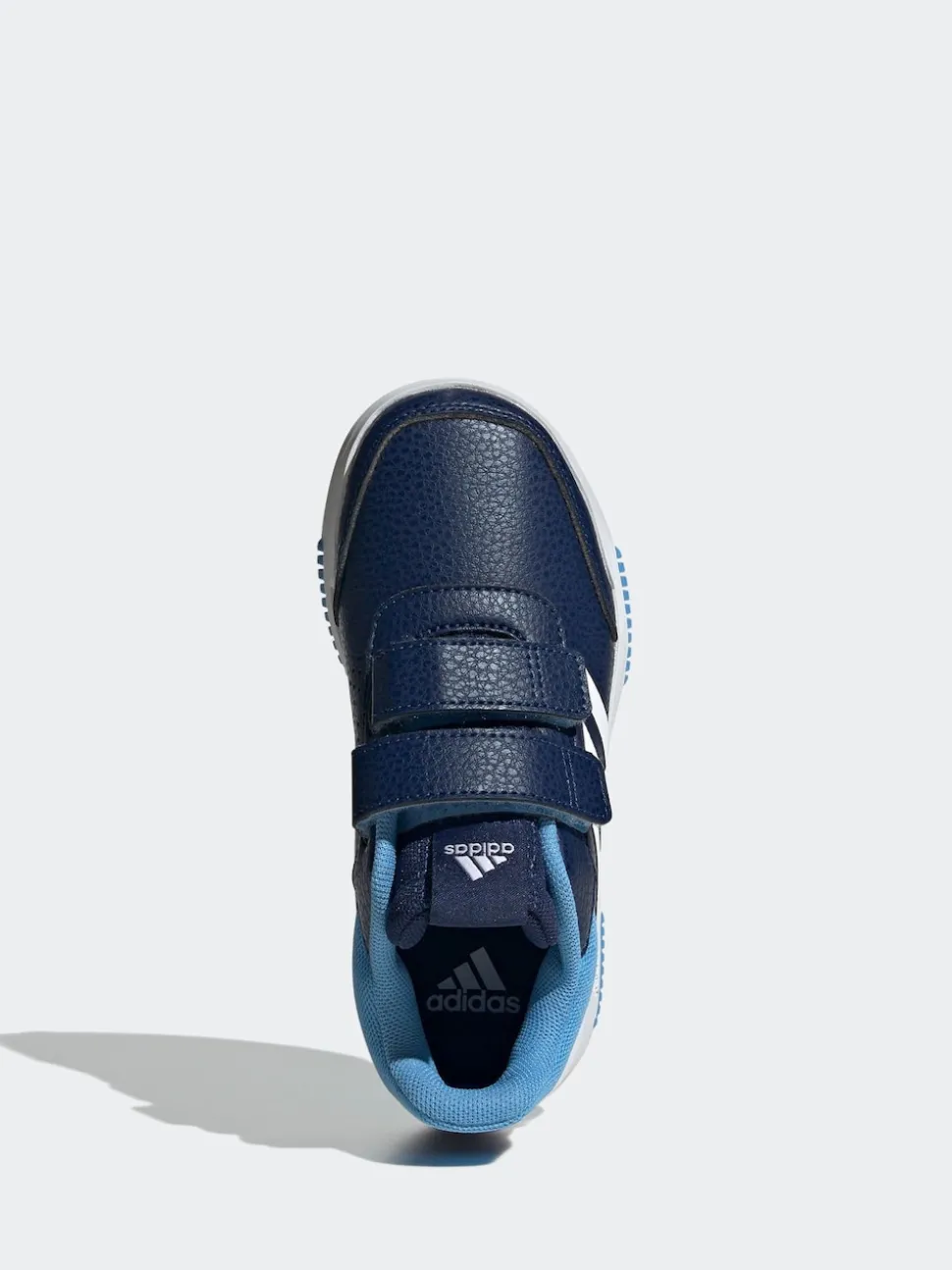 adidas Navy/Blue/White Hook and Loop Tensaur Kids Trainers