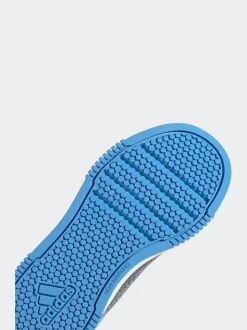 adidas Navy/Blue/White Hook and Loop Tensaur Kids Trainers