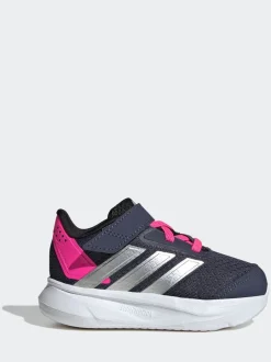 adidas Navy/Pink Duramo 2.0 Hook and Loop Infant Trainers