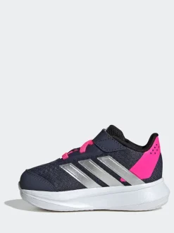 adidas Navy/Pink Duramo 2.0 Hook and Loop Infant Trainers