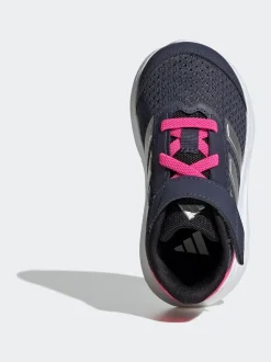 adidas Navy/Pink Duramo 2.0 Hook and Loop Infant Trainers