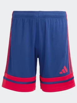 adidas Navy/Red Squadra 25 Kids Shorts