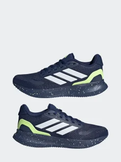 adidas Navy Runfalcon 5 Lace Running Junior Trainers
