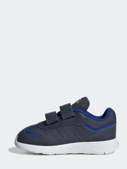 adidas Navy/White Tensaur Switch Hook and Loop Infant Trainers